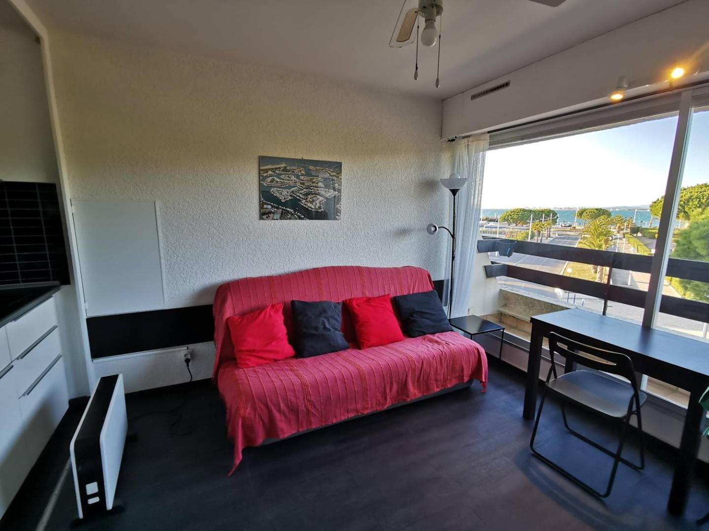 As21549 - Studio Lumineux Vue Mer Avec Piscine Et Parking Commun Le Grau-du-Roi Exterior foto